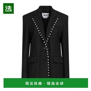 1h可退 【美国直邮】MSGM Blazer 女士修身时尚西装外套 97 初榨