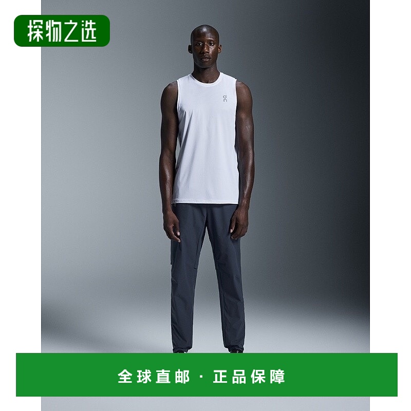 欧洲直邮On昂跑Core系列男士白色再生聚酯无袖背心