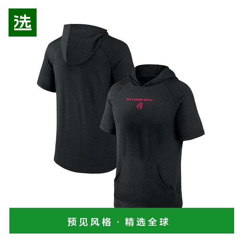 1h可退 【美国直邮】Fanatics 男士黑色圣路易斯城SC比赛款拉格兰
