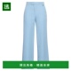 美国直邮 高腰阔腿裤 LIU 1h可退 女士休闲裤 多口袋设计