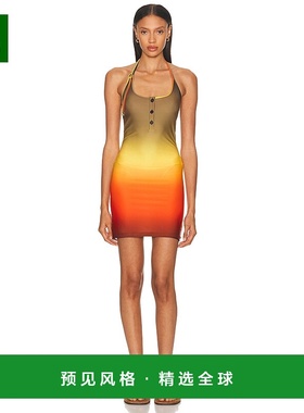 1h可退 香港直邮The Attico 女士 挂脖连衣裙 250WCA00406PAA096P