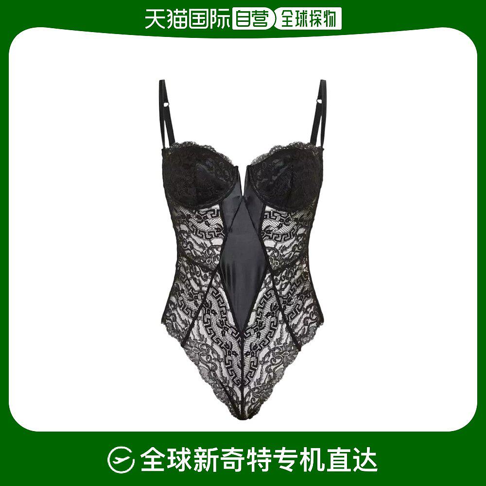 香港直邮versace 蕾丝连体内衣 10139381a09501