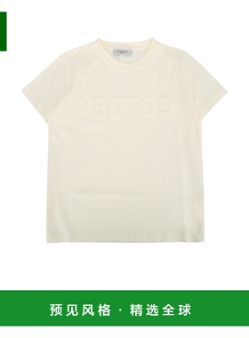 1h可退 香港直邮GOLDEN GOOSE 女童 白色带LogoT恤童装 GKP02441P