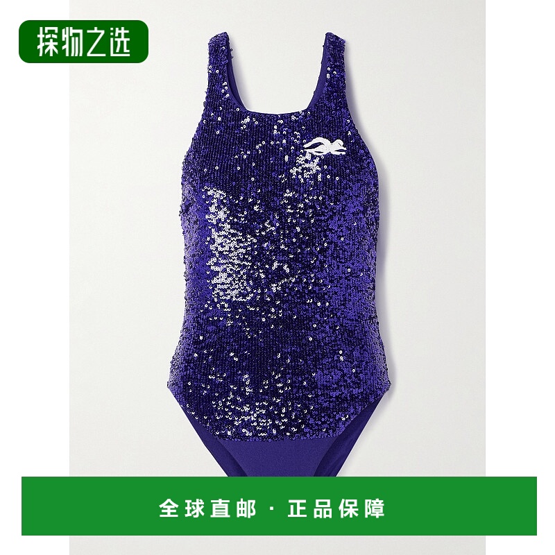 1h可退 香港直邮Tory Burch 托里·伯奇 女士 紫色 Embellished