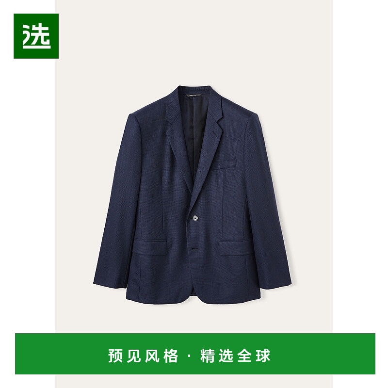 1h可退 欧洲直邮LORO PIANA 25秋冬 FAO0601_F5QK 男士 西服外套