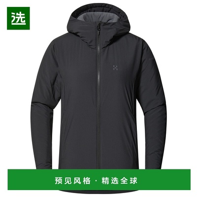 香港直邮haglofs 女士户外风衣 1045288TRUEBLACK CO 黑色