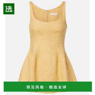 1h可退 香港直邮FAITHFULL THE BRAND 女士 Syna 收腰亚麻上衣