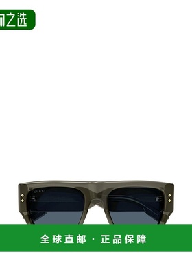 香港直邮Gucci 古驰 男士 徽标太阳镜 GG1262S grey灰色 舒适时尚