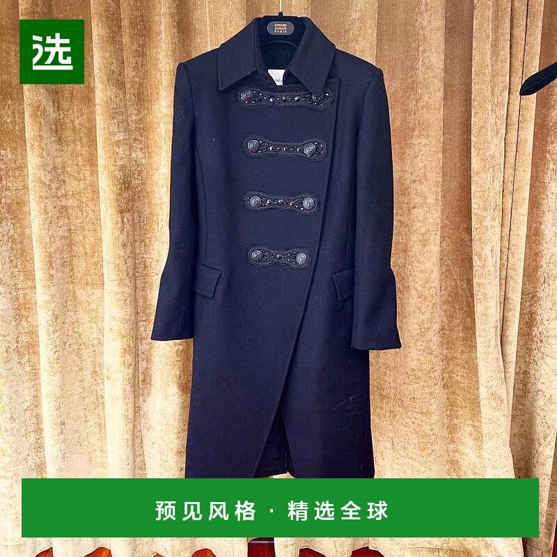 香港直邮Balmain 纽扣大衣 FP27002EA70
