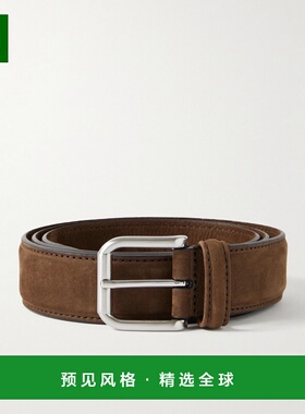 1h可退 香港直邮andersons 男士 3.5cm 牛巴革皮带 A0890PL146AF3