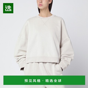 1h可退 香港直邮Entire Studios 女士 宽松款白色圆领卫衣 UNU251