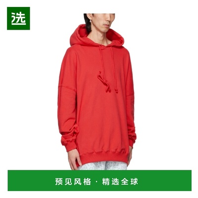 香港直邮WE11DONE 男士针织毛衣 WDSS519115URD SS2021 红色 套头