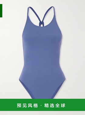 1h可退 香港直邮ERES 女士 Ancre 海军风泳衣 01251301419