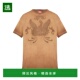 香港直邮Diesel T恤 迪赛 1h可退 男士 短袖 A193730DLBW beige米