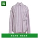 舒适时尚 1h可退 条纹衬衫 purple紫色 香港直邮Msgm 女士