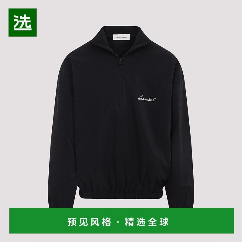 欧洲直邮essentials fear of god 男士 帽衫运动夹克衫