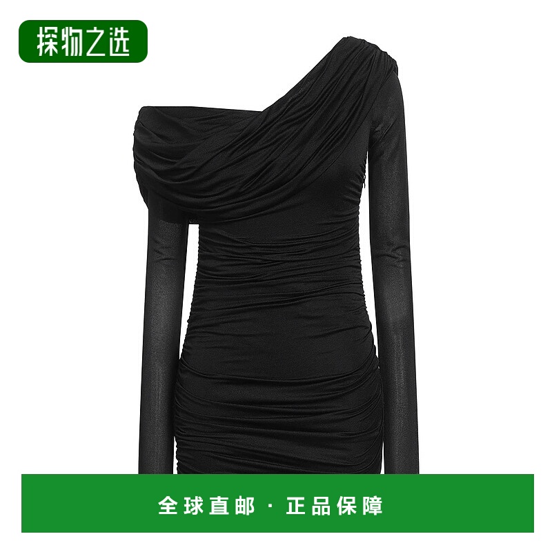 香港直邮Blumarine 蓝色情人 女士 紧身连衣裙 black黑色 舒适时