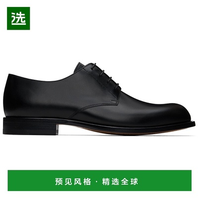 1h可退 香港直邮The Row 男士 黑色 Novus 德比鞋 F2068LS65新款