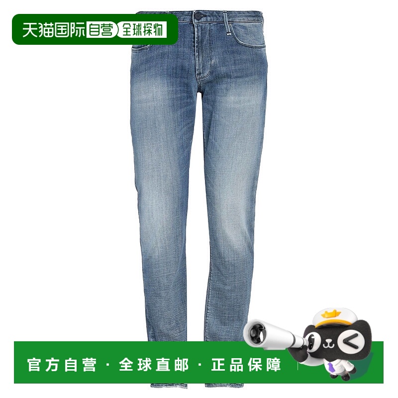 香港直邮Emporio Armani 安普里奥·阿玛尼 男士 牛仔长裤