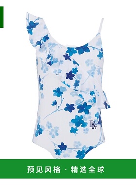 香港直邮Dior 图案连体泳衣 5SBM13SWMC