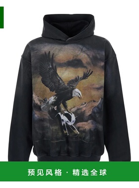 香港直邮Represent 男士针织衫 MLM10076204 SS2026 黑色 Black H