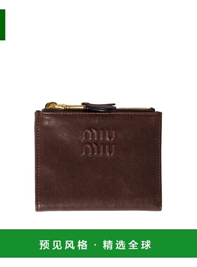 香港直邮Miu Miu 小号纳帕皮革钱包 5ML024AEFX卡包