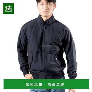 韩国直邮Baracuta男款 300 夹克外套黑色拉链休闲BRCPS0001BCNY1