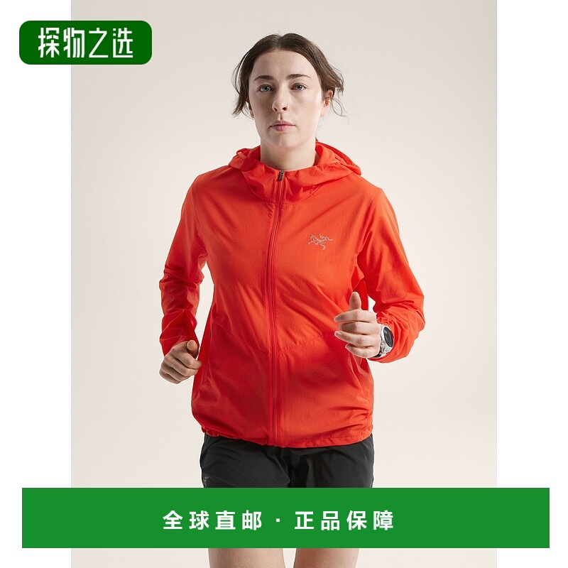 欧洲直邮Arc'teryx INCENDO AIRSHELL连帽衣 女装始祖鸟夹克