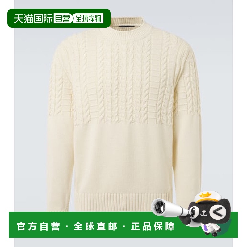 1h可退 香港直邮Dunhill 登喜路 男士 粗线针织棉质毛衣