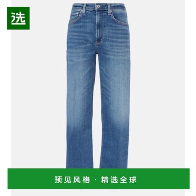 1h可退 香港直邮Citizens Of Humanity 女士 Palma 高腰直筒牛仔