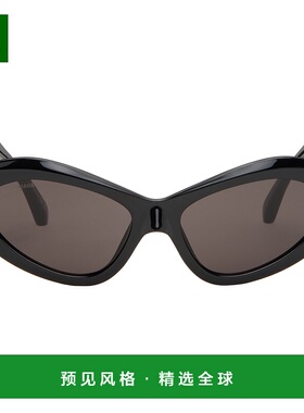 1h可退 香港直邮Balenciaga 巴黎世家 女士 黑色 Orbit Cat 太阳