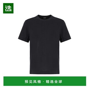 1h可退 香港直邮Zegna 杰尼亚 男士 短袖T恤 F731UF396A9男装