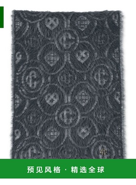 香港直邮CASABLANCA 男士围巾 AAW25ACC27401GREY AW2025