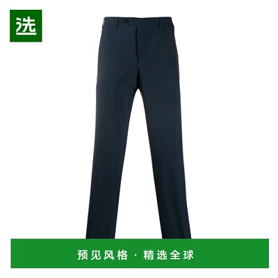 香港直邮Canali 男士休闲裤 AT0055371019302 AW2024 黑色 腰带环