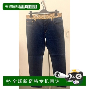 香港直邮GUCCI 牛仔裤 1h可退 男士 黑色 819255XDC8F4759 SS2025