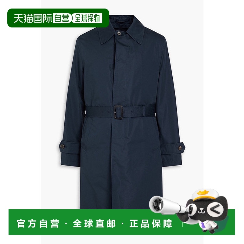 1h可退 香港直邮Dunhill 登喜路 男士 束带棉缎大衣 DU19RH034C80