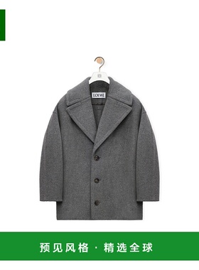 香港直邮Loewe 羊毛短大衣 S359Y01XD8西装