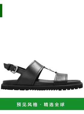 香港直邮Versace 露趾平底凉鞋 10176071A13512