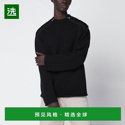 1h可退 香港直邮Oamc 男士 黑色棉质毛衣 PCM2OK04AFL00299