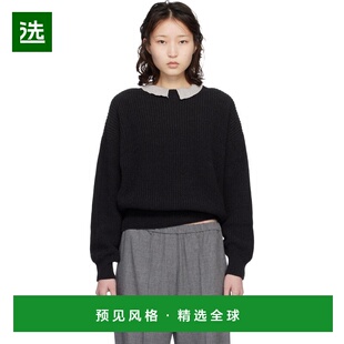 1h可退 香港直邮Baserange 女士 黑色 Mea 针织衫 PUMES black黑