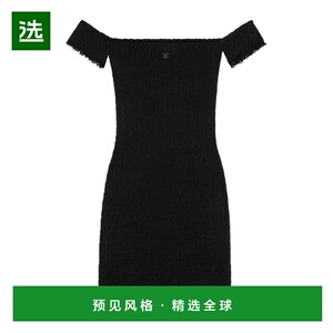 香港直邮Celine TRIOMPHE 褶皱迷你连衣裙 2AH5A833X.