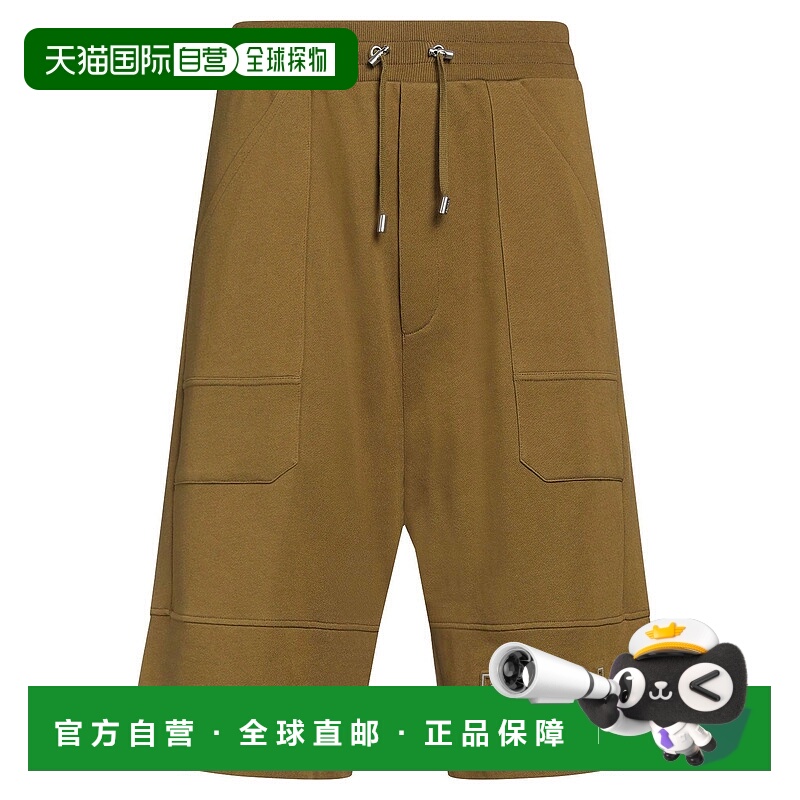 1h可退 香港直邮Balmain 巴尔曼 男士 休闲长裤 green绿色 舒适时