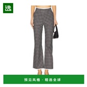 香港直邮Weworewhat WWB033 女士 1h可退 短款 直筒裤 舒适时尚