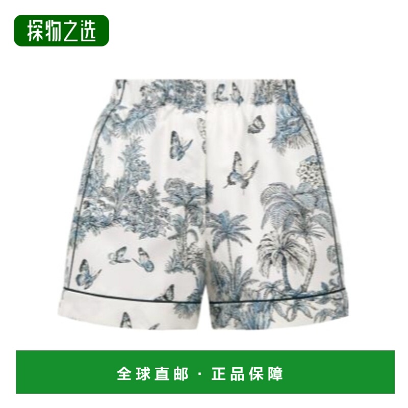 香港直邮Dior 印花短裤 541P42A6987