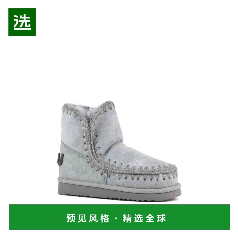 香港直邮MOU 女士靴子 FW101050AICSEA AW2026 灰色雪地靴筒靴