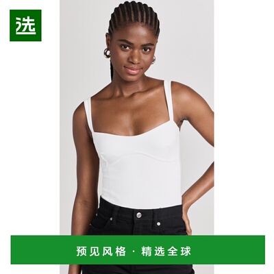 1h可退 香港直邮GOOD AMERICAN 女士 Sculpting Thong 心形坦克连