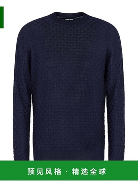 1h可退 香港直邮Giorgio Armani 圆领长袖毛衣 GM001973AF19079