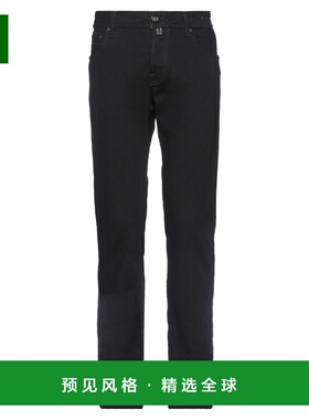 1h可退 香港直邮Jacob Cohen 男士 5口袋长裤 black黑色 舒适时尚