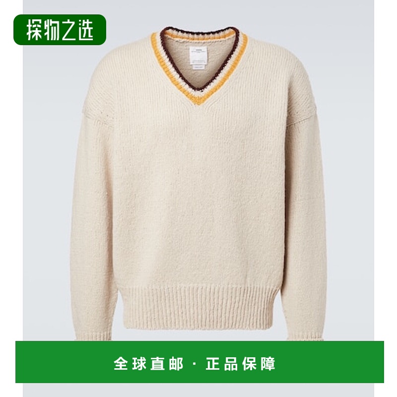 香港直邮Visvim 维斯维木 男士 学院风羊毛羊绒毛衣