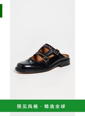 1h可退 香港直邮Marni 玛尼 女士 Sabot 凉鞋 black黑色 舒适时尚